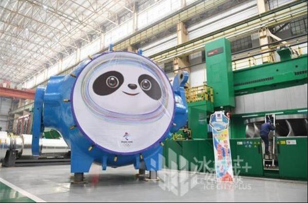 重165噸！哈電版“冰墩墩——豐寧抽水蓄能機組球閥